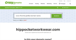 Desktop Screenshot of hippocketworkwear.com
